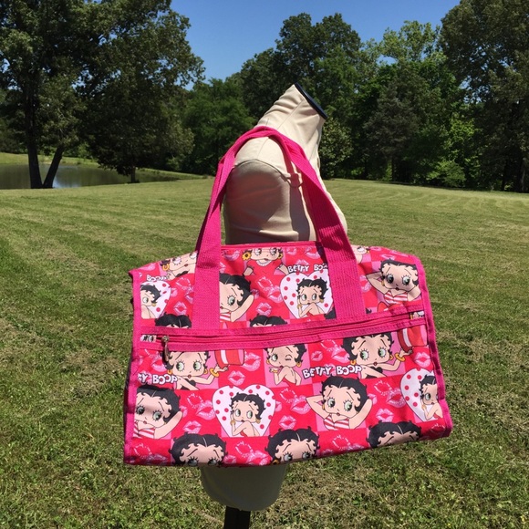 Betty Boop/Fleischer Studios Bags Betty Boot Duffle Bag Travel